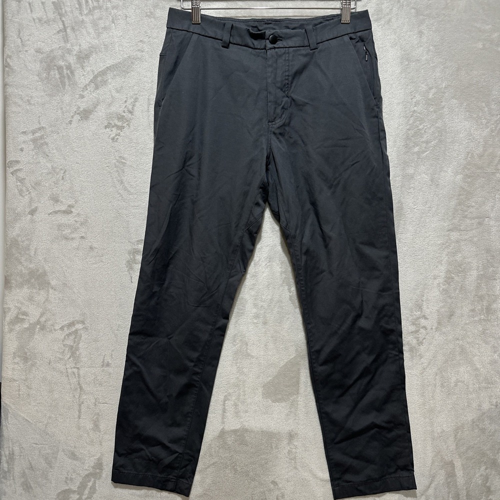 Lululemon Men's Commission Chino Pants Size 30 Warpstreme Dark Gray